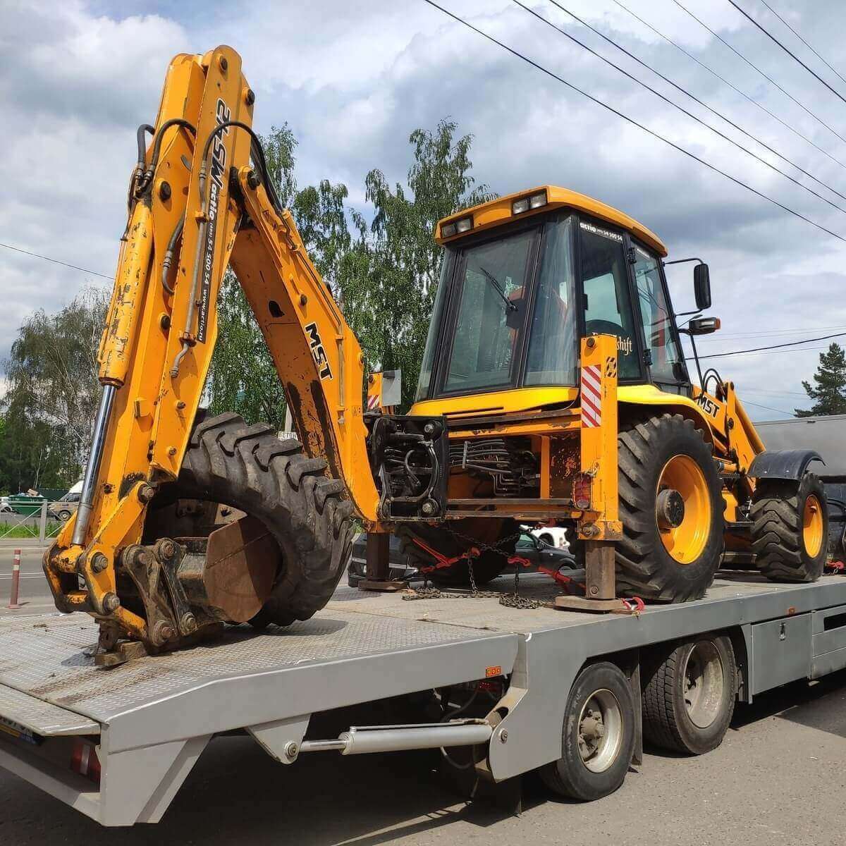 Фото работы по эвакуации спецтехники