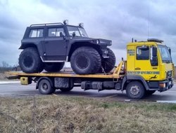 Фото эвакуация джипа
