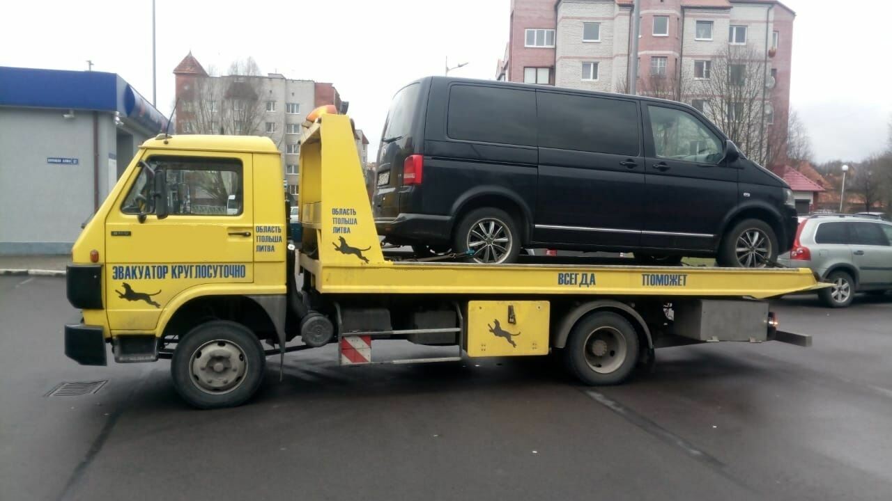 фото эвакуатор микроавтобусов 